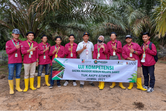 UJI KOMPETENSI MANDIRI 2021 SKEMA MANDOR KEBUN KELAPA SAWIT DI TUK STIPER AKADEMI KOMUNITAS PERKEBUNAN YOGYAKARTA ( AKPY )